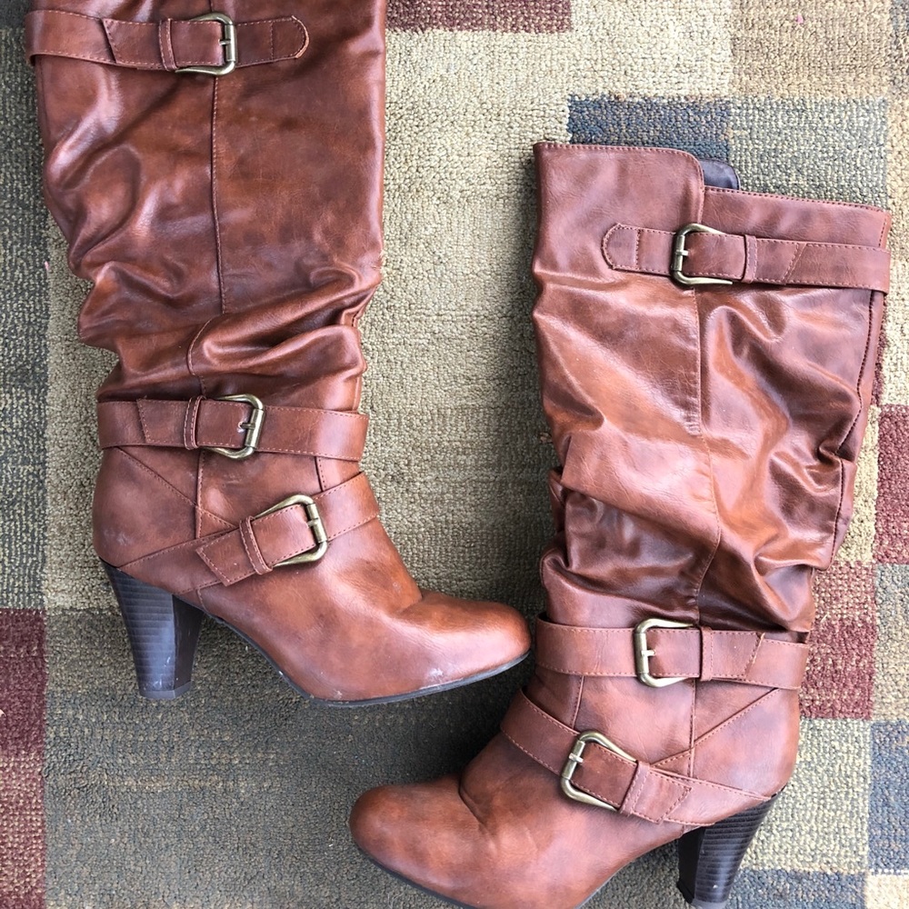 Brown boots
